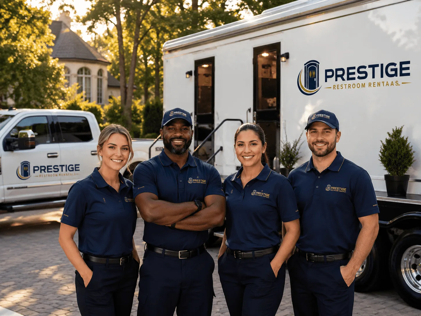 Trusted Luxury Portable Restrooms company in Fabens, TX